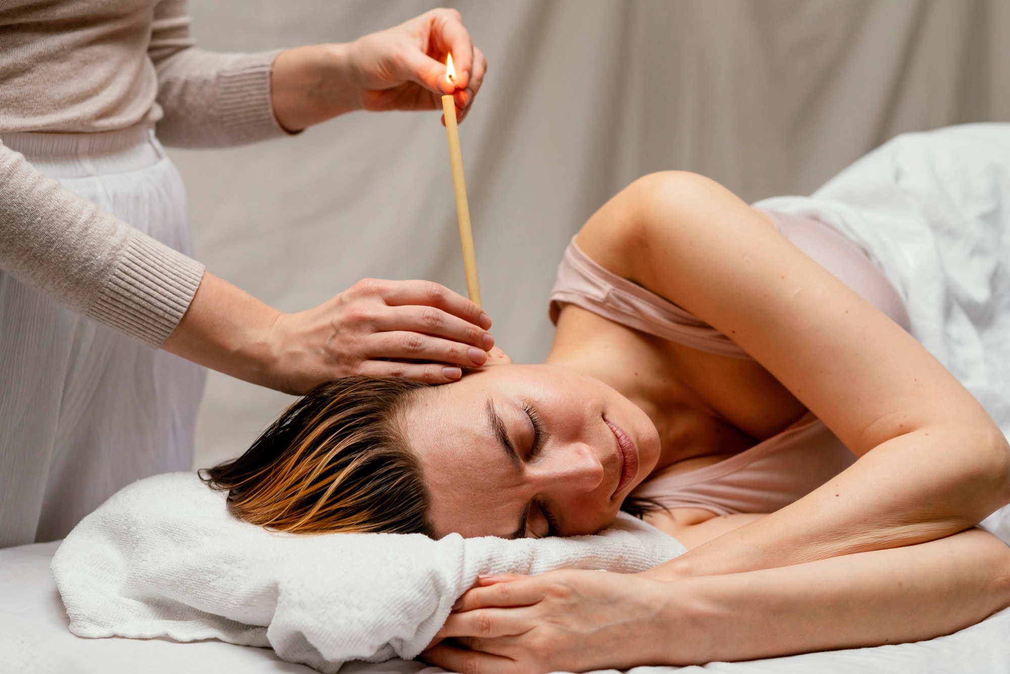 Ear Candling & Head Massage